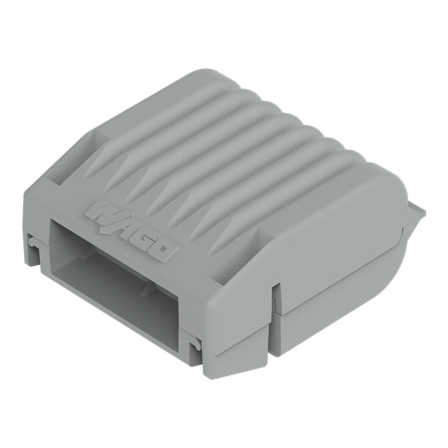 Gelbox max. 4 mm² connecteurs, gris, taille 1, 221.2x73 série – WAGO 207-1331 – lot de 4