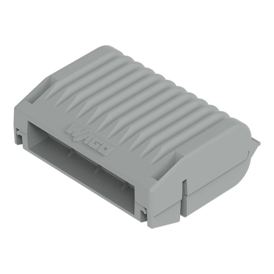 Gelbox max. 4 mm² connecteurs, gris, taille 2, 221.2x73 série – WAGO 207-1332 – lot de 4
