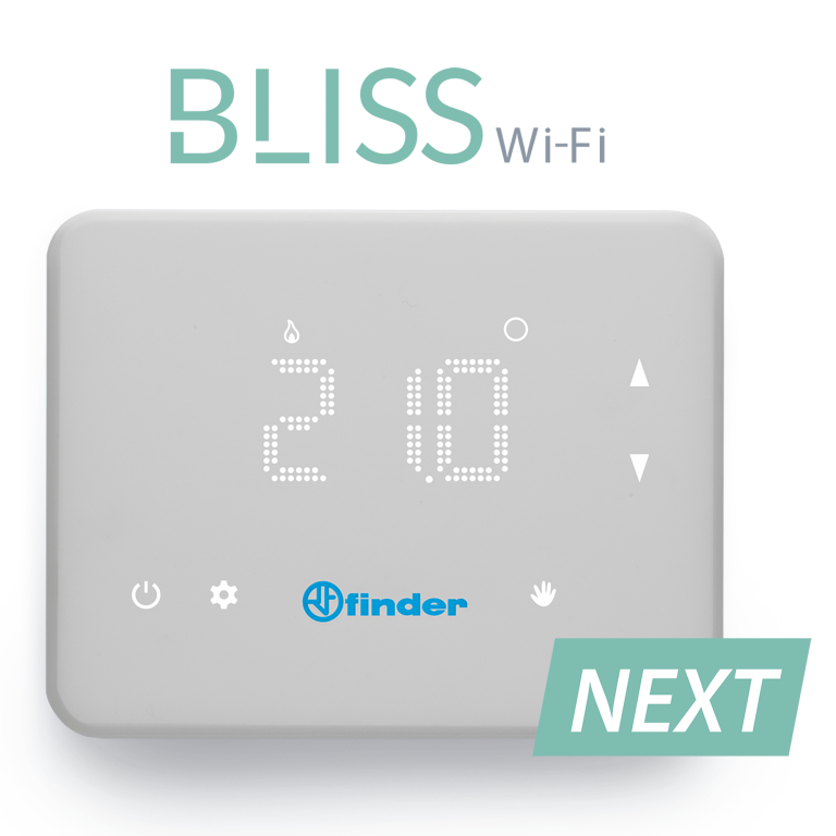 BLISS WI-FI CHRONOTHERMOSTAT 1C9190030W07 – FINDER 1C9190030W07 – lot de 5