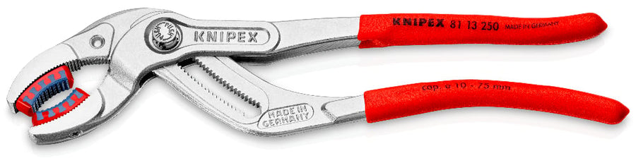 Pince pour siphons et connecteurs 250 mm (Ø 10 – 75 mm) – KNIPEX