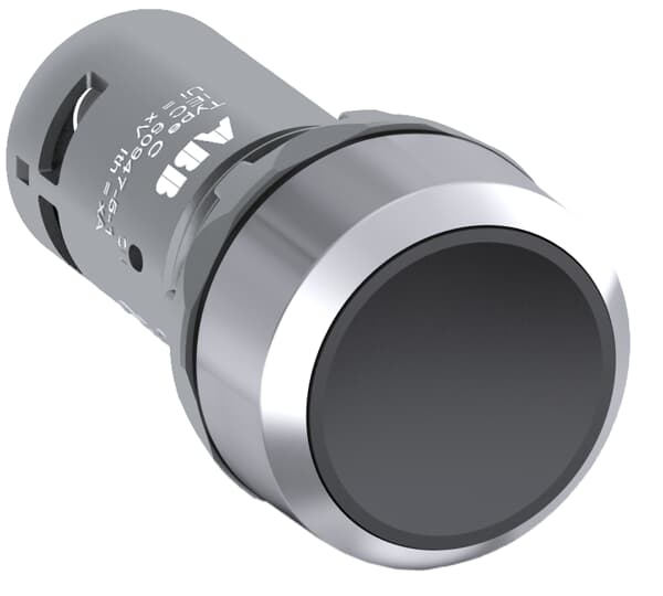 CP1-30B-11 Drucktaster, tastend, flach schwarz,1 Schließer +1 Öffner – ABB 1SFA619100R3076