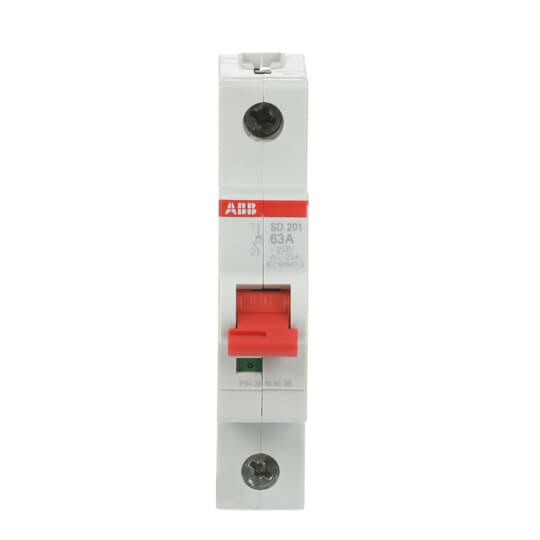 Interrupteur-sectionneur SD 1P 50A 253VAC – ABB 2CDD281101R0063