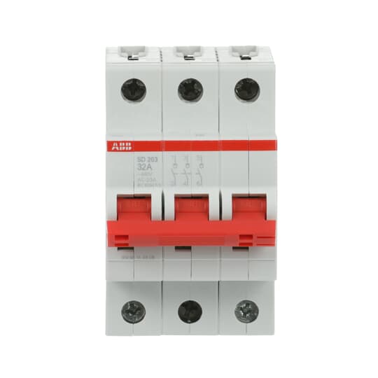 Interrupteur-sectionneur SD 3P 25A 440VAC – ABB 2CDD283101R0032