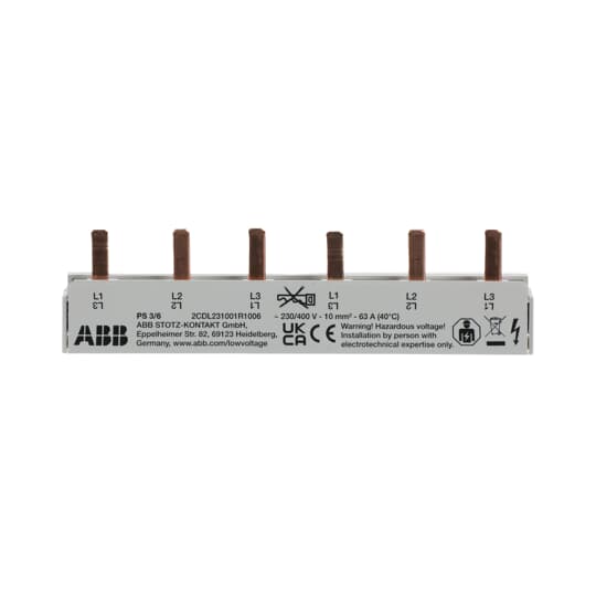 PS3/57/25BP-C - peigne – ABB 2CDL231001R1006