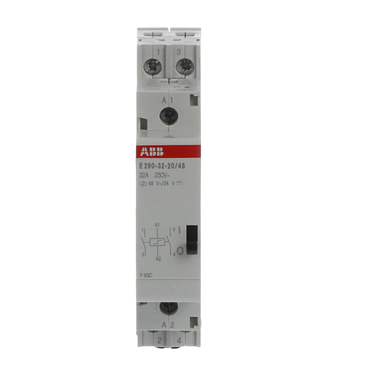 E290 impulsswitch 1no, 32A, 48vac/ 24vdc – ABB 2TAZ322000R2032