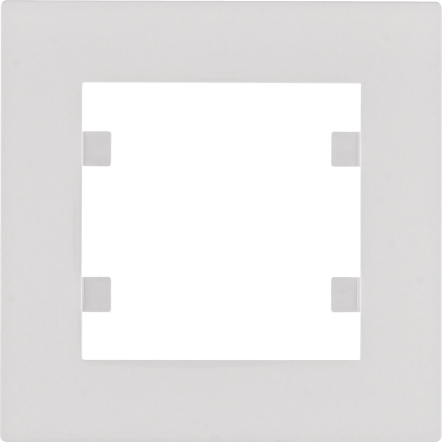 Intens 1P plaque - blanc – Hager WL5510