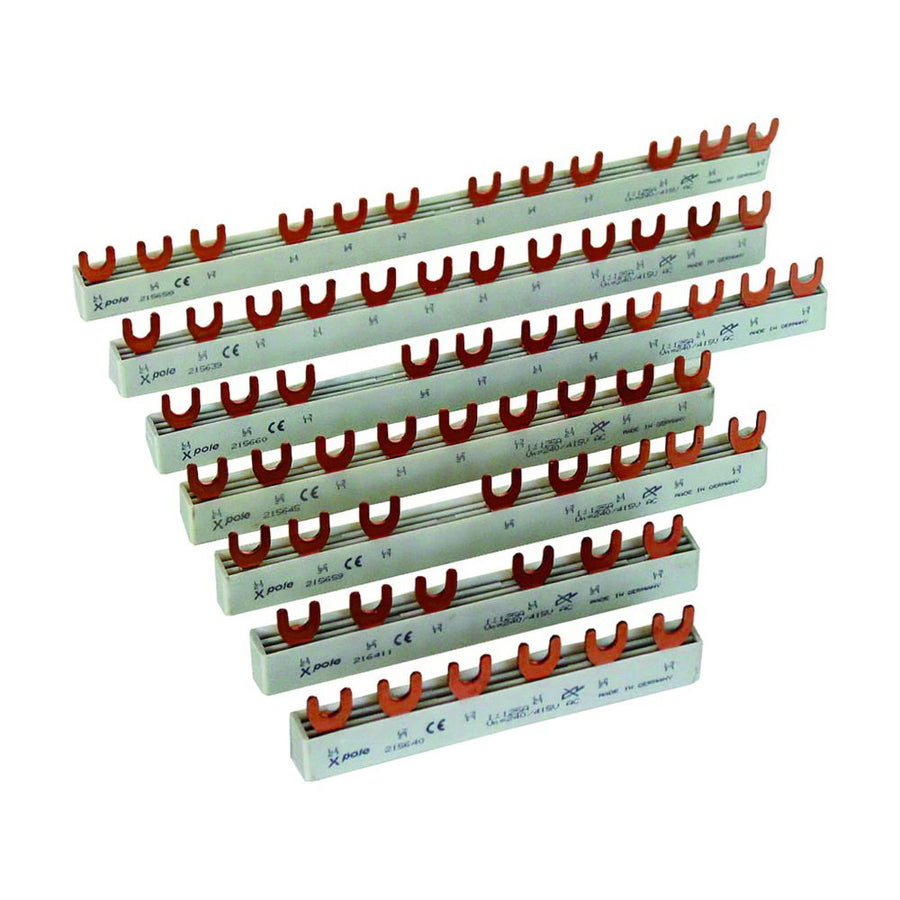 EV peigne 1Ph., 2HP, 63A pour PLS. CLS. PKN., PFIM, PFHM, PFNM – EATON 215646 – lot de 40