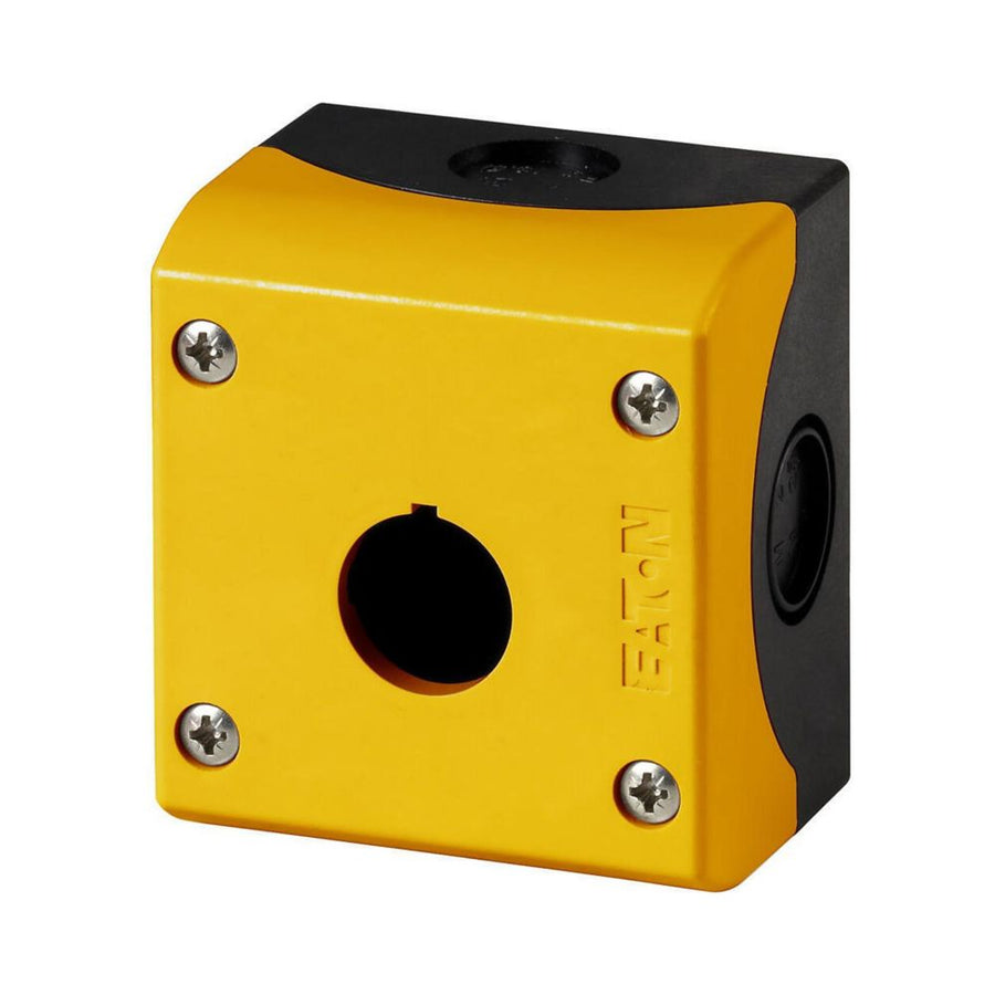 Boîtier en saillie jaune, 1 emplacement – EATON 216536