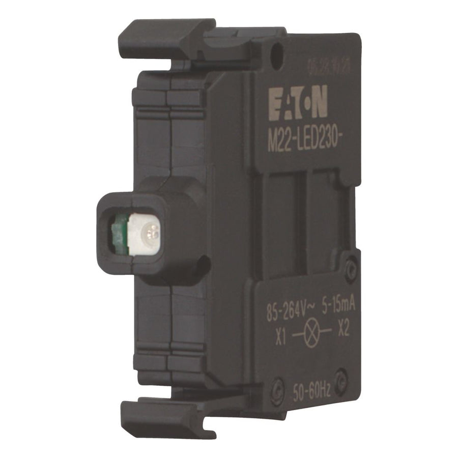 Élément LED, vert, fixation frontale, 12-30VAC/DC – EATON 216559