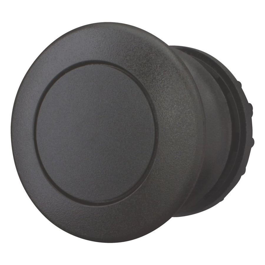 Mushroom actuator, RMQ-Titan, Mushroom, à impulsion, Mushroom noir, noir, Blank, Bezel: noir – EATON 216713 – lot de 5