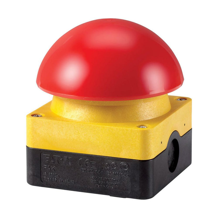 Palm interrupteur, 1N/O+1N/C, emergency switching off, surface mounting – EATON 229748