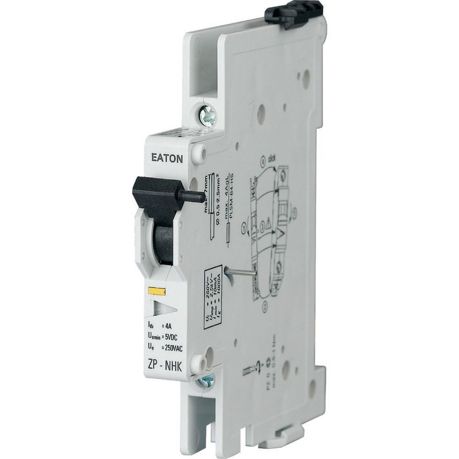 Auxiliary contact, pour PLS, postal Code, PKNM, ZP-A40, ZP-ASA, Z-MS, 2W, 0.5HP – EATON 248437 – lot de 4