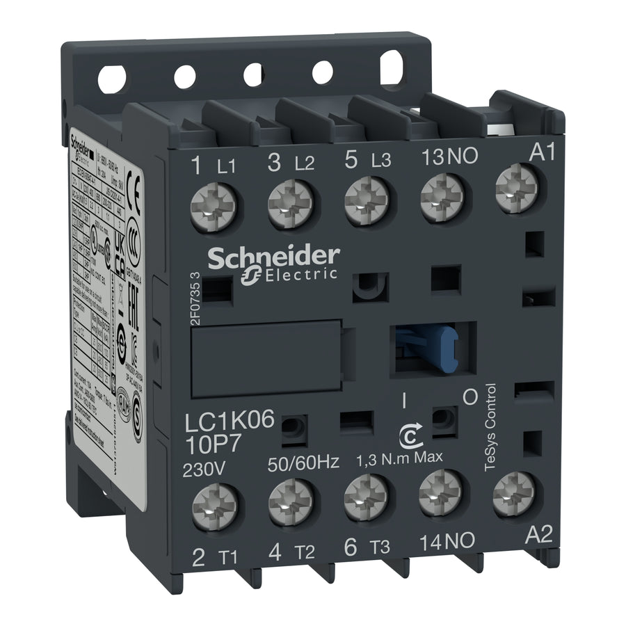 Contacteur 3P, 400A, 380V – Schneider Electric LC1K0910B5