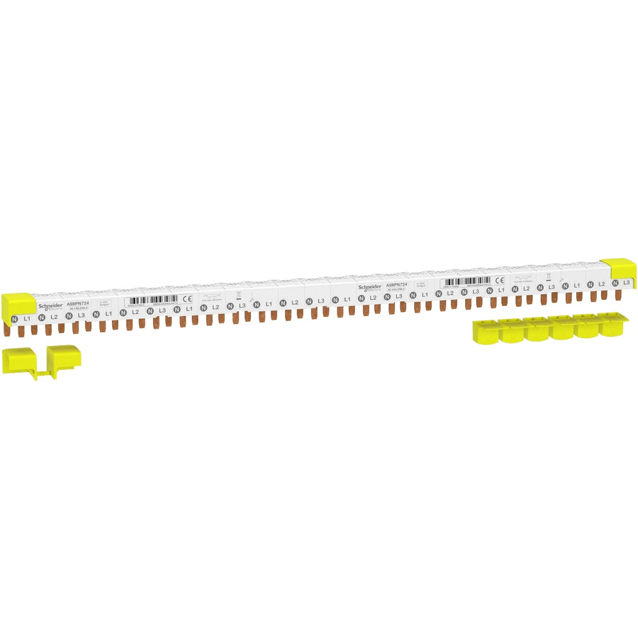 Schneider Acti9 iDT40 - Peigne 3P+N 24 modules 80A - A9XPN724