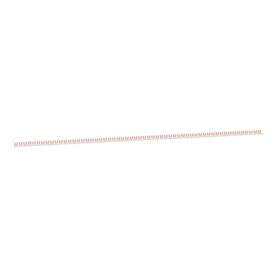 Jeu de barres de phase Prisma P Resi9, 63A, Resi9 - peigne de raccordement - 1L - 18mm pas - 57 Modules - 63A – Schneider Electric R9XFH157