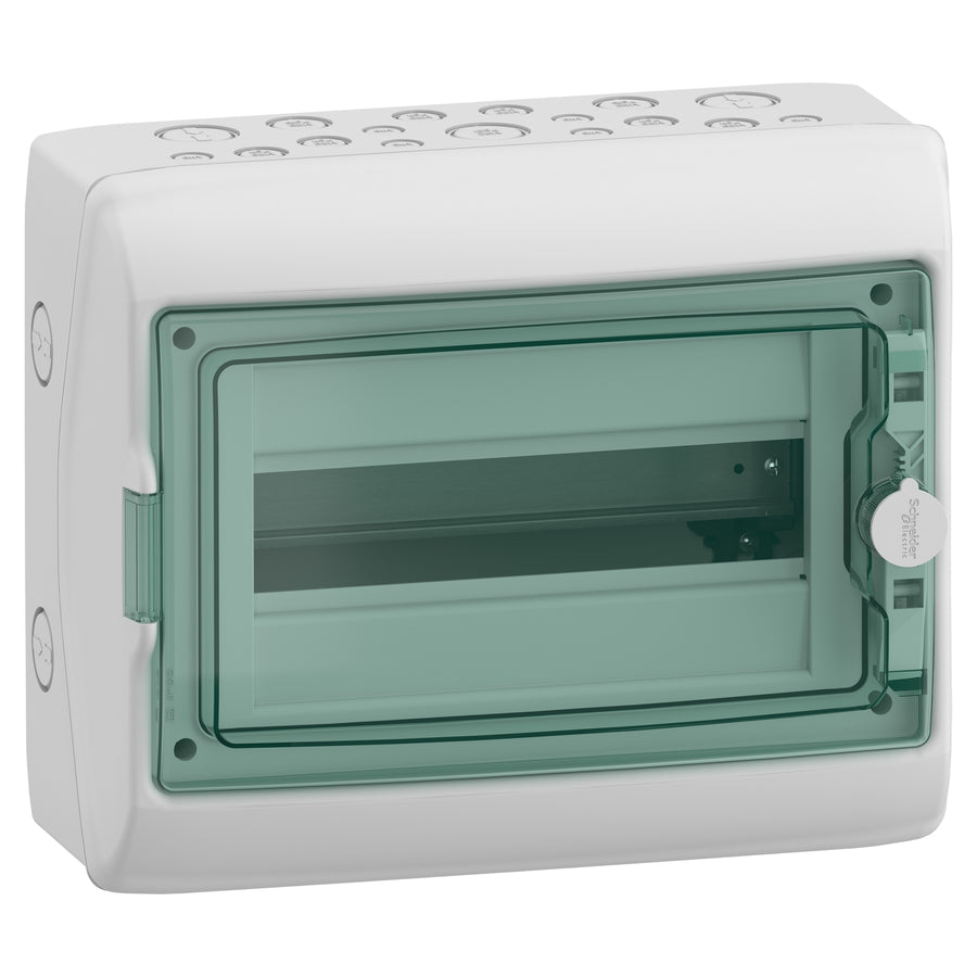 Schneider Kaedra - Coffret étanche IP65 1 rangée 12 modules 340x280 mm - 13431