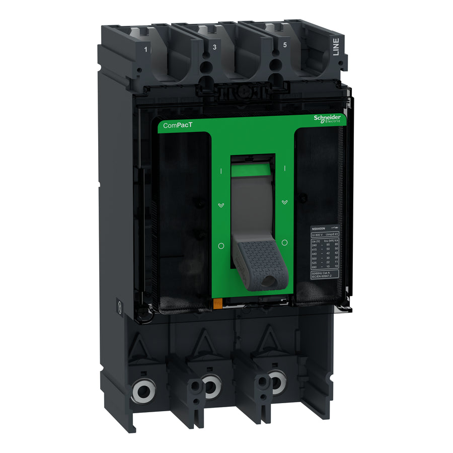Schneider ComPacT NSX400N - Bloc de coupure sans déclencheur 400A 3P 50kA - C40N3