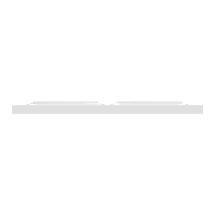 Cadre de recouvrement pour appareillage domestique , blanc, Odace Styl 2 horizontal ou vertical station plaque 71mm O.c. – Schneider Electric S520704
