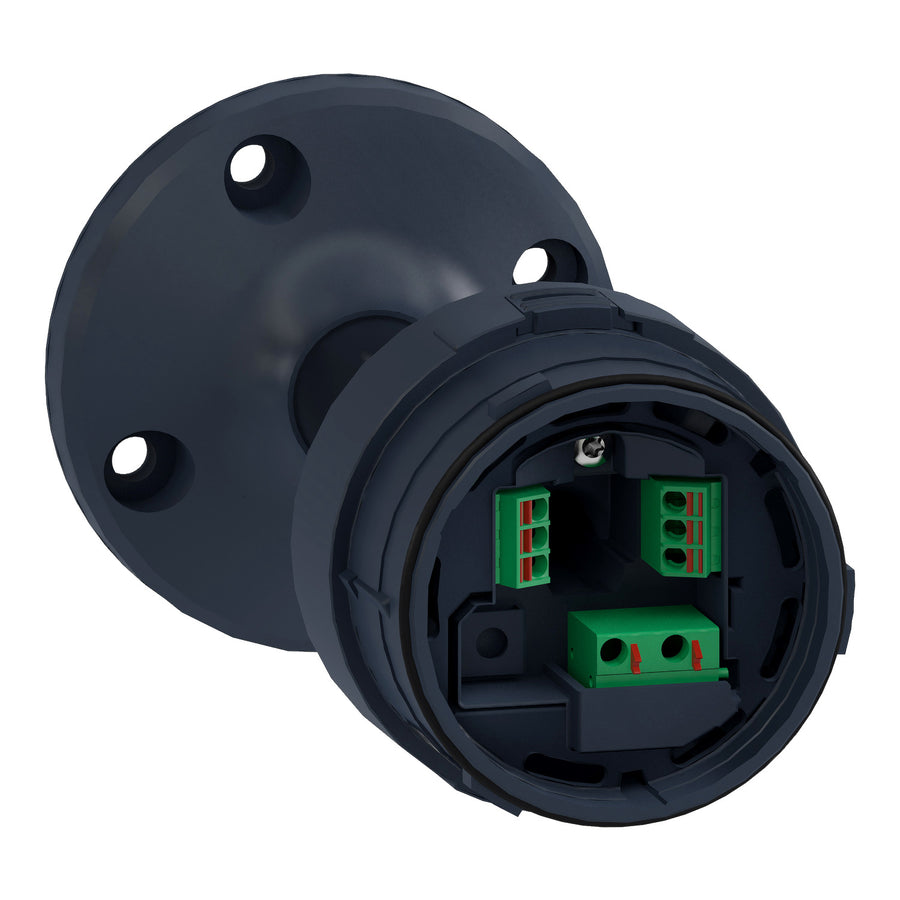 Colonne lumineuse modulaire Harmony XVU, 24V AC / DC, IP65, noir, 117mm, PBT (polybutylène téréphtalate) V–0 – Schneider Electric XVUZ02