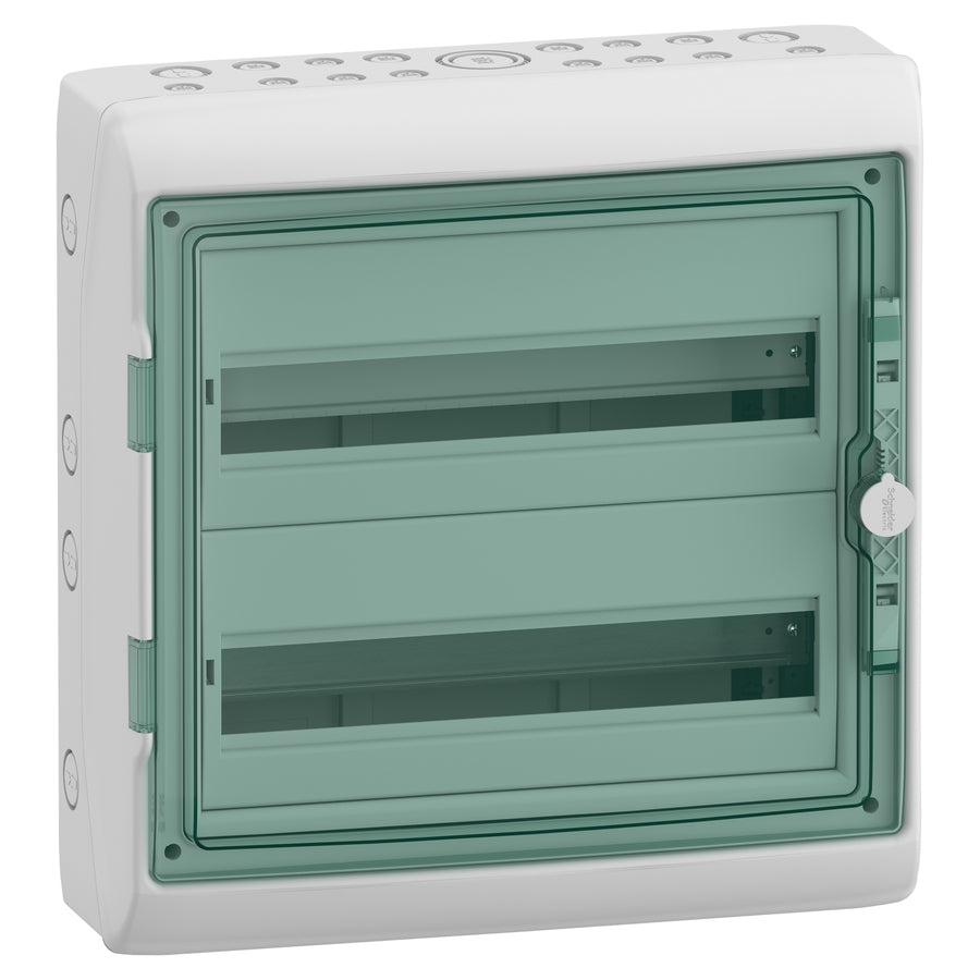 Schneider Kaedra - Coffret étanche IP65 2 rangées 36 modules 448x460 mm - 13434