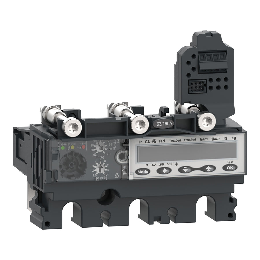 Schneider ComPacT NSX - Déclencheur MicroLogic 5.2E 160A 3P3D pour NSX160-250 - C1635E160