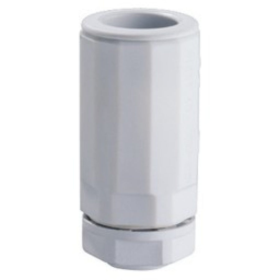 Raccord démontable conduit-boîte Morbidx, IP67, sans halogène, Ø 20 mm, gris RAL 7035 – GEWISS DX43220