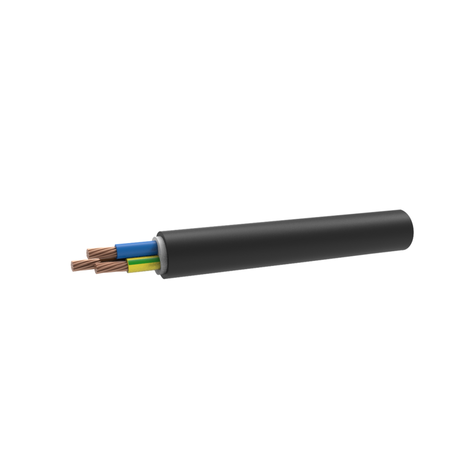 Câble U1000 R2V CUIVRE RIGIDE - 3G2.5 mm² - Couronne de 50m