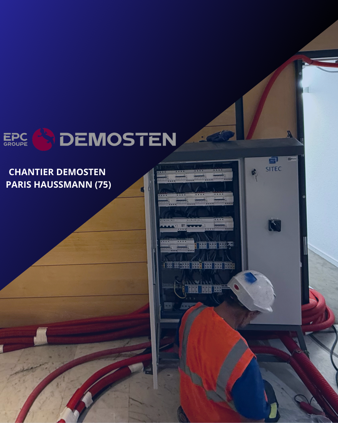 Chantier Demosten — Paris Haussmann (75)