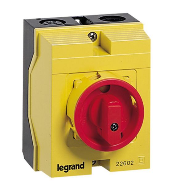 Unité d’interrupteur coloris blanc, 3P+N, 25A, 690V, 7.5kW – Legrand 022602