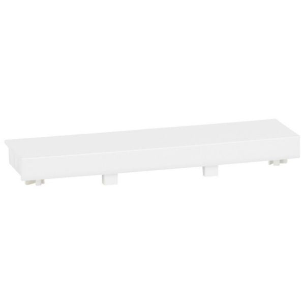 Embout GTL DRIVIA W 250mm, H 65mm, coloris blanc pur, en plastique, à visser – Legrand 030087