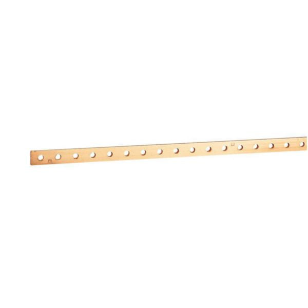 Barre de cuivre 270A, 330A, 5mm, 1750mm, W 5mm – Legrand 037418 – lot de 4