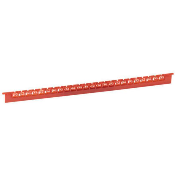 Repère de câble Memocab numéro 2, 2,2 mm, en plastique, coloris rouge, 2,3 mm – Legrand 037810 – lot de 600
