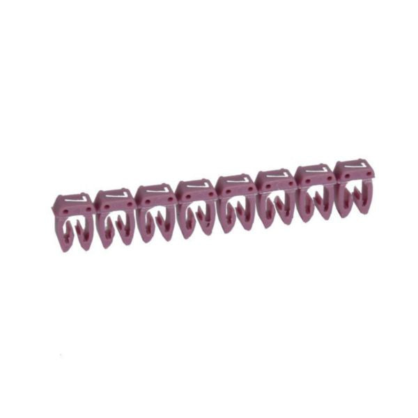Repère de câble CAB 3 6 mm, numéro 7, 2,8 mm, en plastique, 5 mm – Legrand 038237