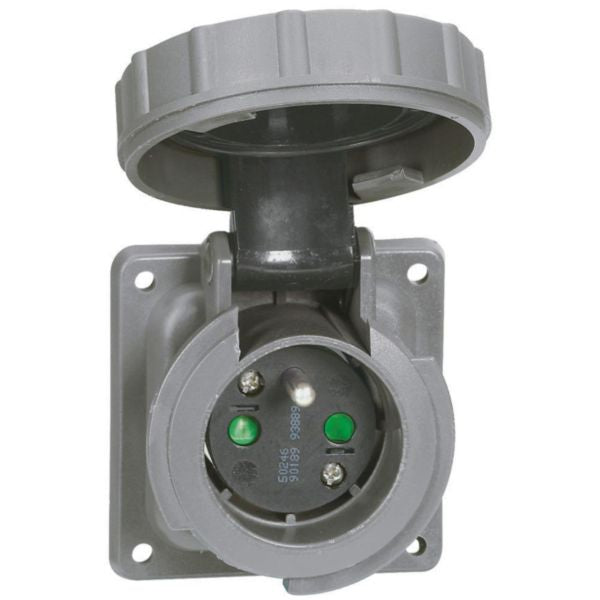 Prise de courant Hypra 2P+T, 16A, 230V, 3P, IP67 – Legrand 053911 – lot de 5