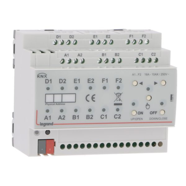Contrôleur d’automatisation KNX gestion de l’éclairage KNX 12 sorties – Legrand 002674