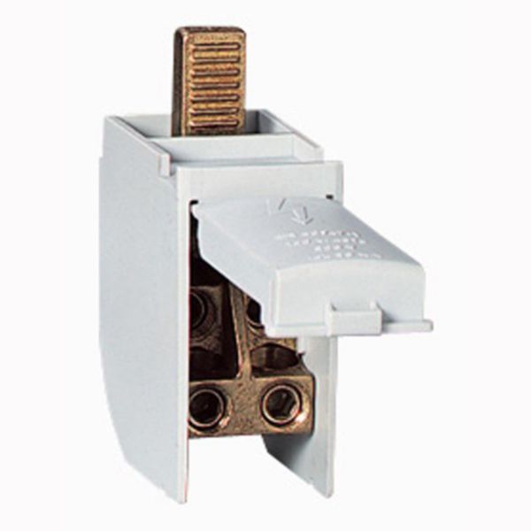 Borne électrique 160A, 1P, 25mm, fixation par vis – Legrand 004867