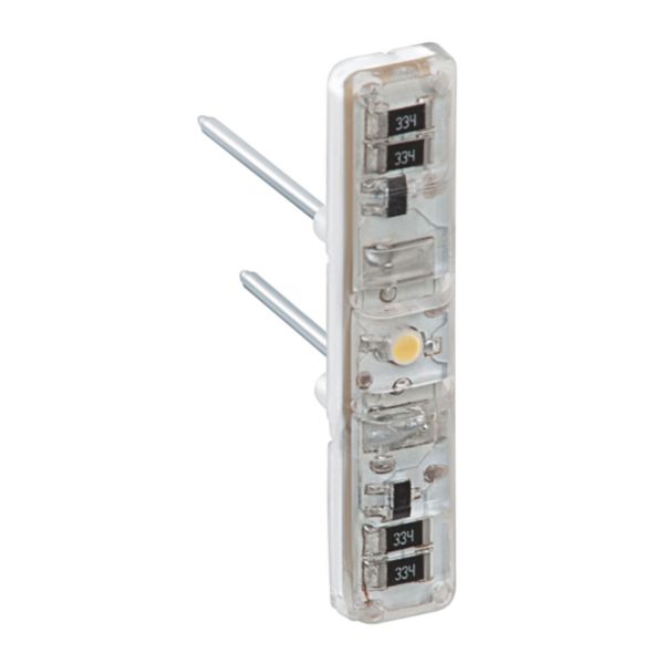 Interrupteur lumineux SUPPORTS ET ACCESSOIRES CELIANE 230 V, coloris blanc, V – Legrand 067686