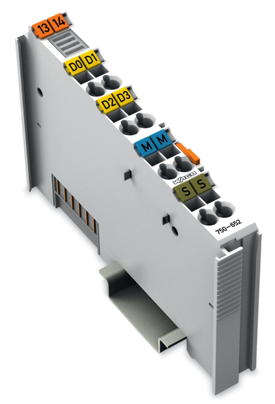 RS-232/485 série interface gris clair – WAGO 750-652
