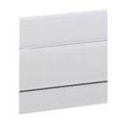 Écran de protection des bornes Plexo3, en plastique, coloris gris, 1000 mm, 45 mm – Legrand 001691 – lot de 5
