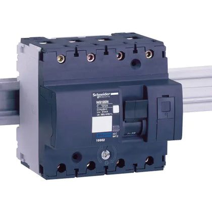Disjoncteur modulaire Multi 9 NG125N 4 pôles 100 A courbe D