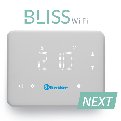 BLISS WI-FI CHRONOTHERMOSTAT 1C9190030W07 – FINDER 1C9190030W07 – lot de 5