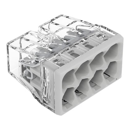 Wago - 50 Bornes de raccordement pour conducteurs rigides COMPACT - 8T max 2.5mm²