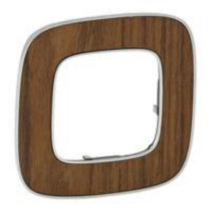Plaque Valena Allure IP20, IK04, 91.5 mm, 10 mm, Brown, 1 poste – Legrand 754461