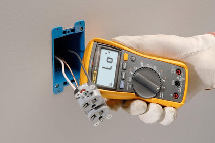 Multimètre numérique d'électricien Fluke 117 avec mesure de tension sans contact – FLUKE 2583647