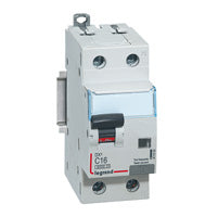 Disjoncteur différentiel avec protection contre les surintensités DX3 1P+N, 1P, 16 A, 10 kA, 230 V, droit, 2P, 6 kA, 30 mA – Legrand 411002