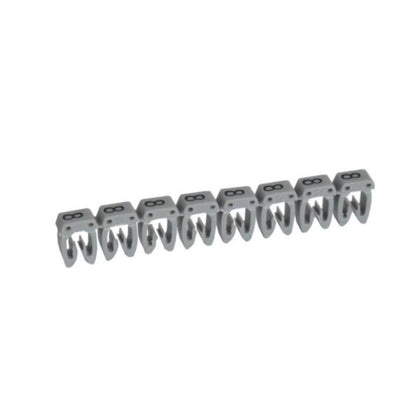 Repère de câble CAB 3 6 mm, coloris gris, numéro 8, 2,8 mm, en plastique – Legrand 038238