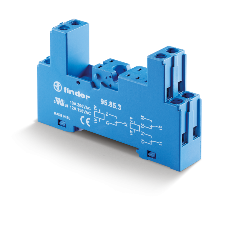 CLAMP borne prise – FINDER 95853SMA – lot de 10