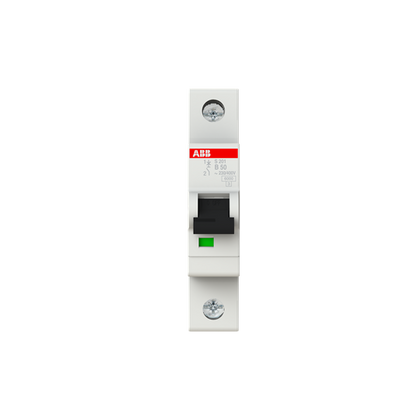 Disjoncteur modulaire S200 1P B 50 6kA – ABB 2CDS251001R0505