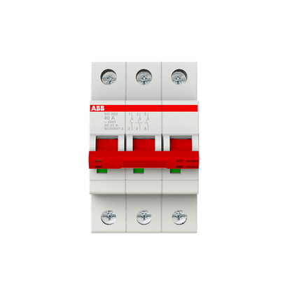 Interrupteur-sectionneur SD 3P 32A 440VAC – ABB 2CDD283101R0040