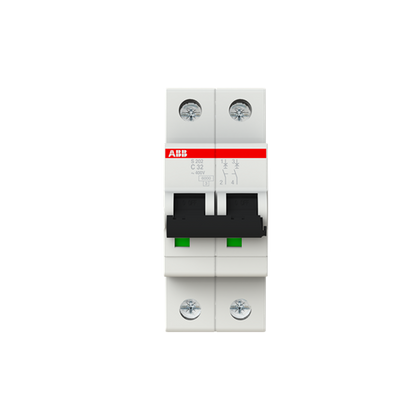 Disjoncteur modulaire S200 2P C 32 6kA – ABB 2CDS252001R0324